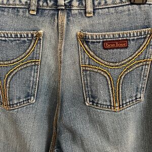 Women’s vintage Bon Jour high waisted straight leg jeans